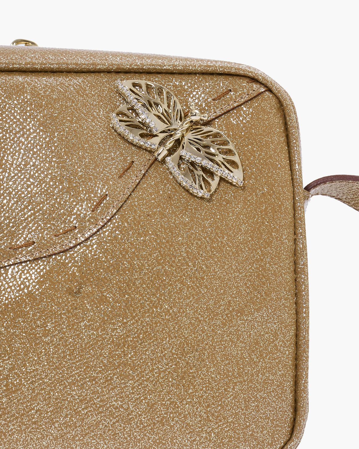 Rory™ | Borsa a Tracolla Nera in Pelle Dollaro Made in Italy